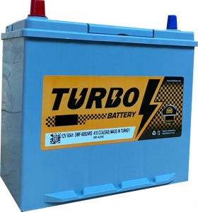 Аккумулятор TURBO BATTERY 50B24R (50 Ah) борт L+